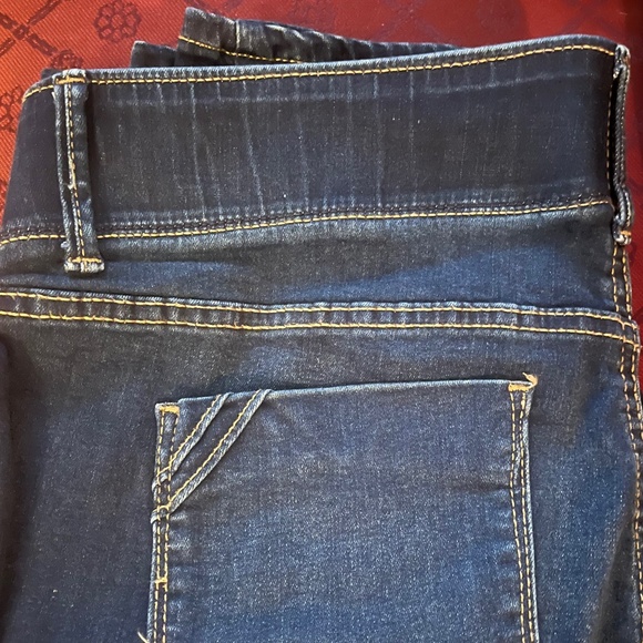 Apt 9 Size 14 Straight Leg Dark Indigo Contrast - Picture 13 of 14